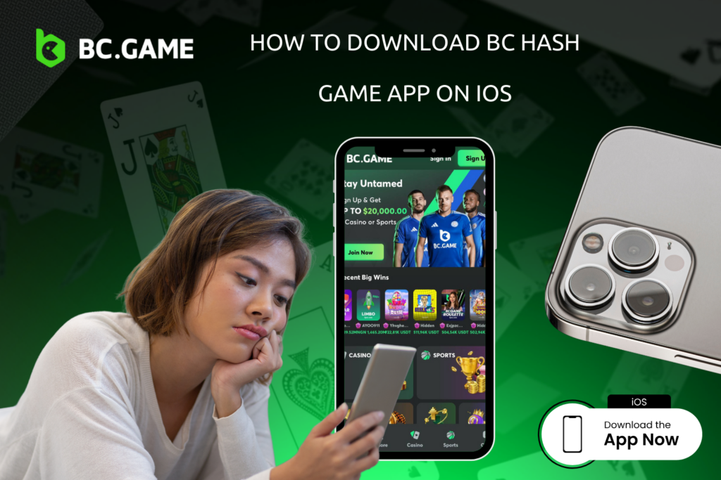 Download BC Hash Game App on iOS